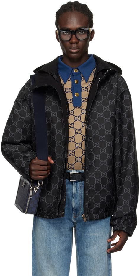 gucci men's reversible jacket|gucci jacket men's cheap.